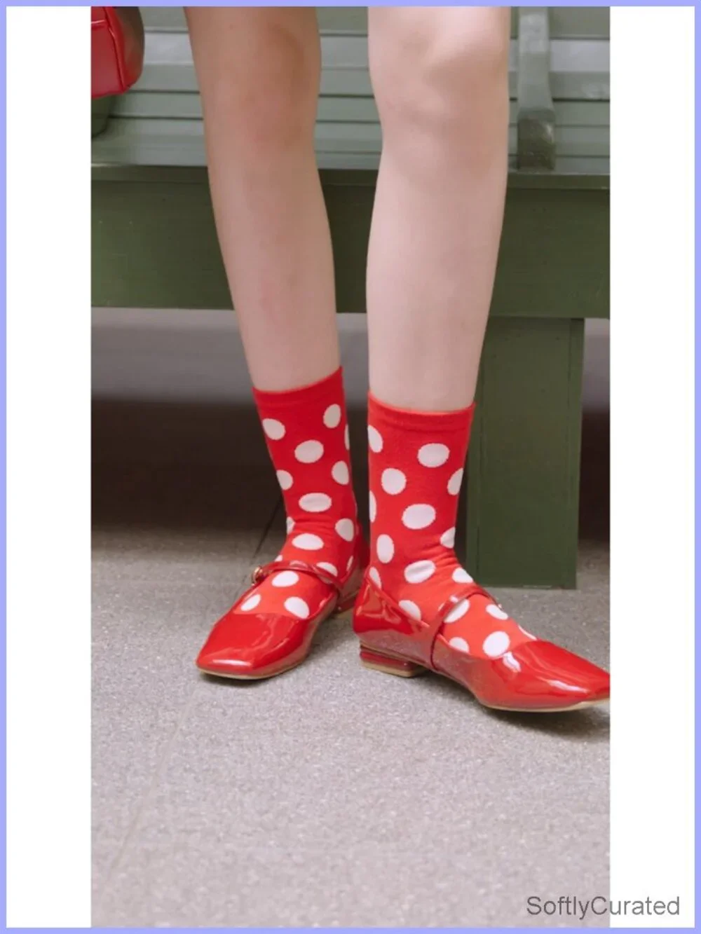 Mary Jane Flats Closed Square Toe Ballet Flat Slip On Dressy Comfortable Shoes